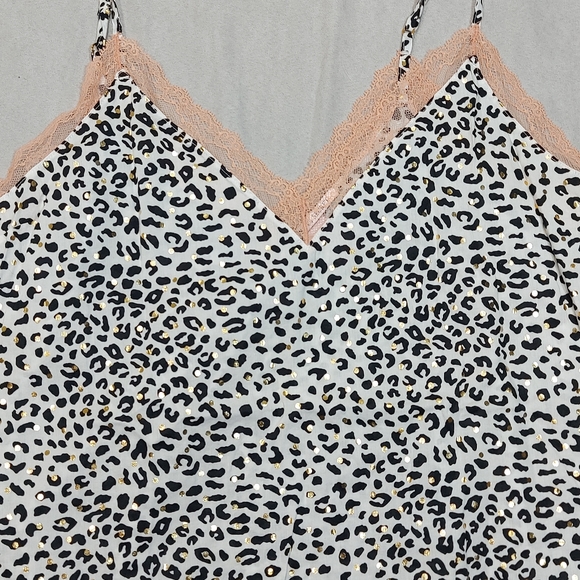NWOT Victoria's Secret Cheetah Print PJ Cami Top, large - Picture 6 of 13